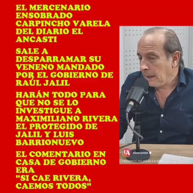 “SI CAE RIVERA CAEMOS TODOS” SERÍAN LOS COMENTARIOS POR CASA DE GOBIERNO